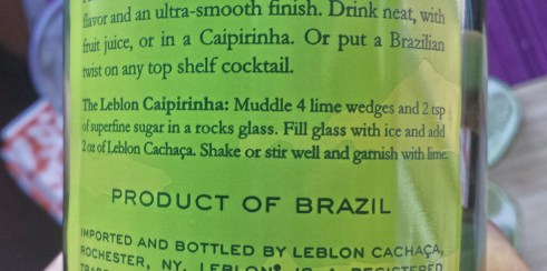caipirinha cocktail recipe Leblon cachaca