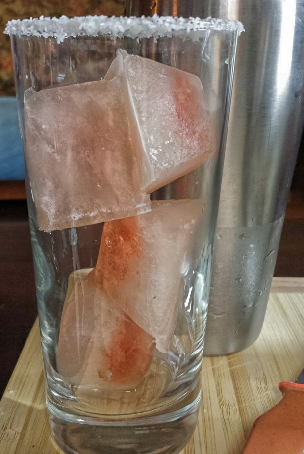Sriracha ice cubes