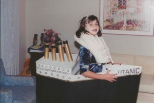 titanic Halloween costume 1998