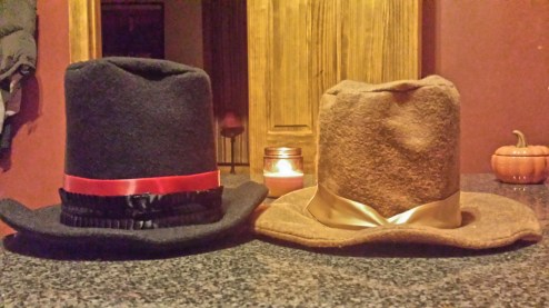 felt top hats
