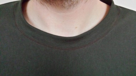 strathcona men's t-shirt neckline