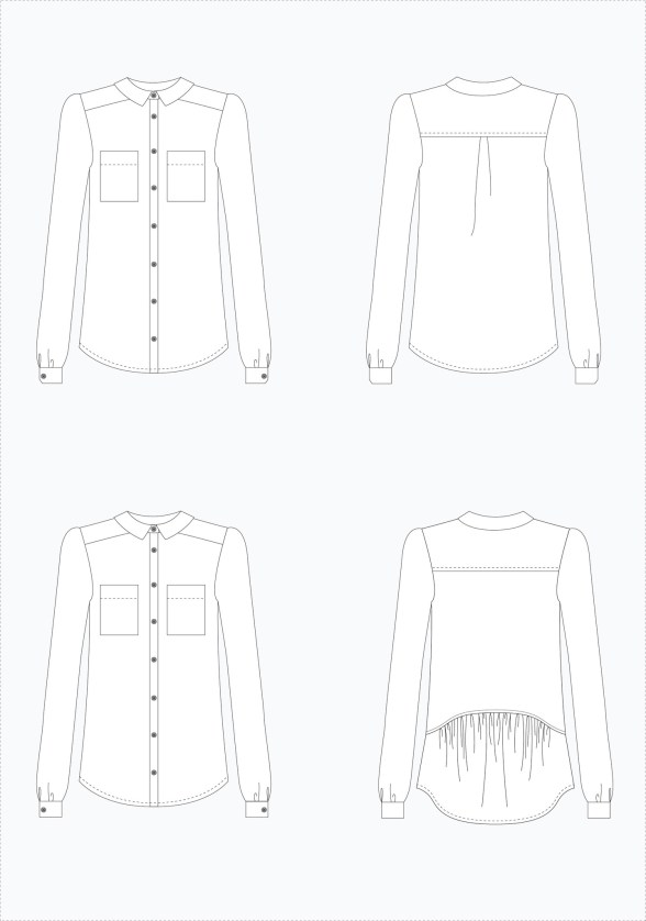 grainline studio archer button up