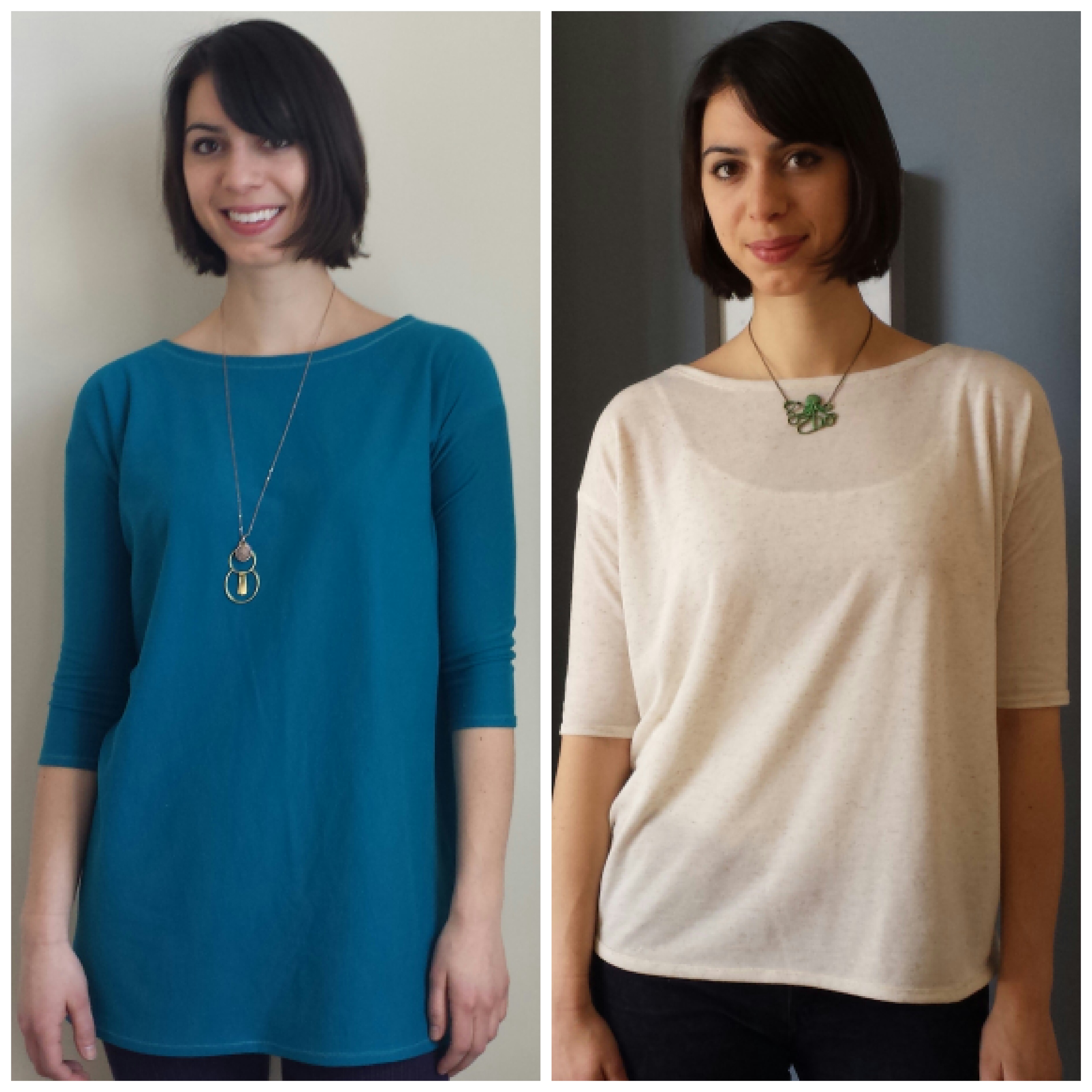 Tessuti Mandy Boat Tee x2 – Sewing & Cocktails