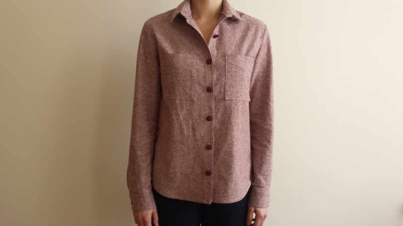 archer button up grainline studio
