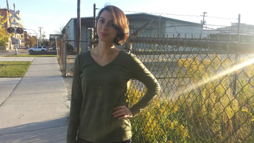 grainline studio lark tee olive