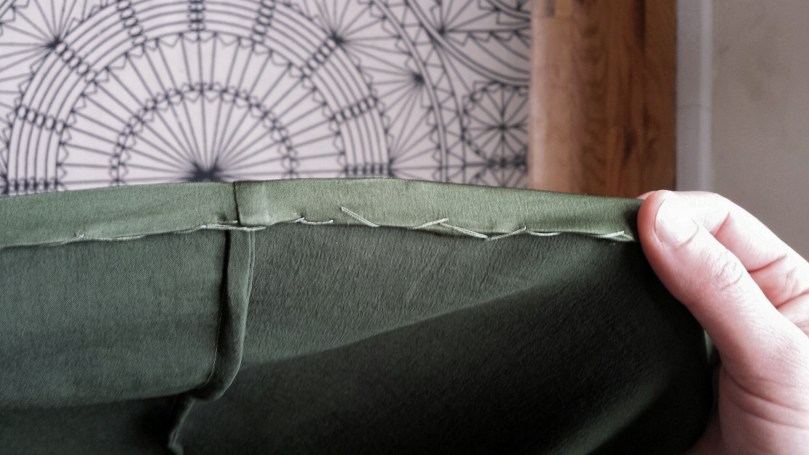 by hand london anna dress finishing techniques