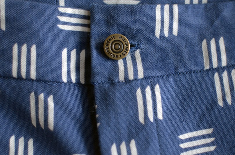 maritime shorts button