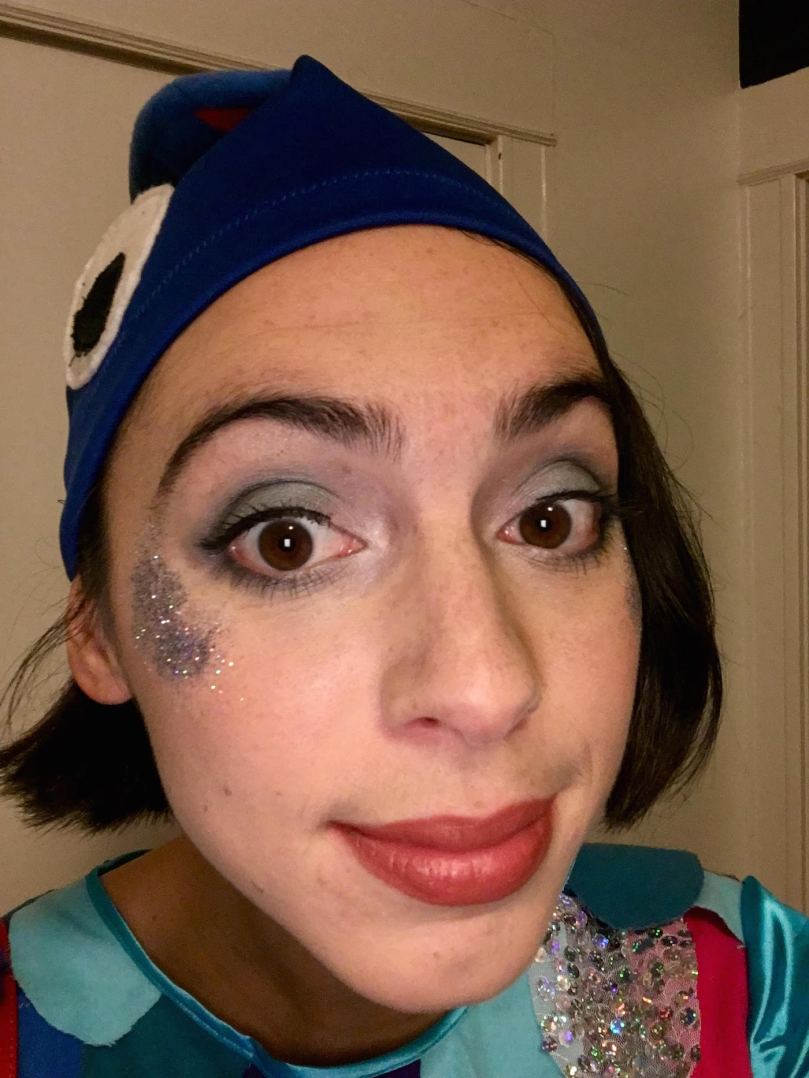 rainbow fish makeup