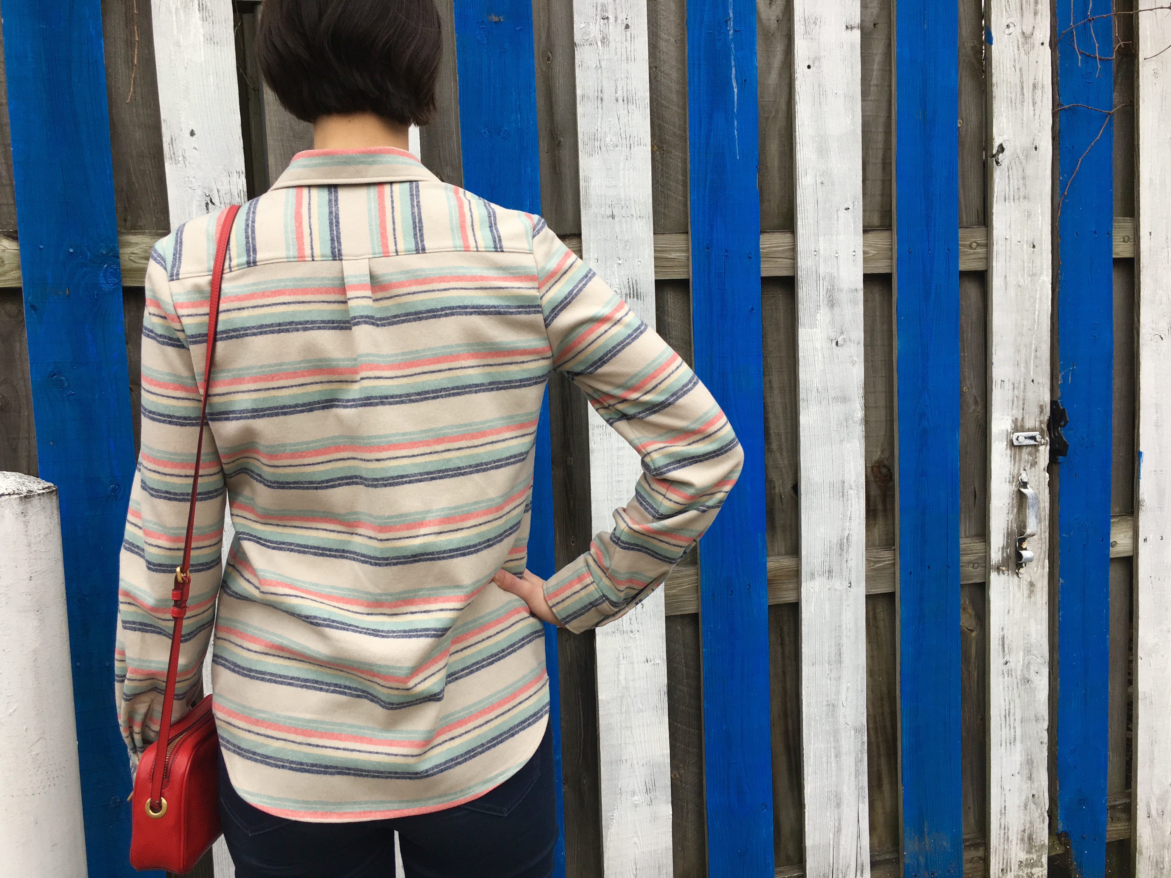 pendleton wool grainline archer button up