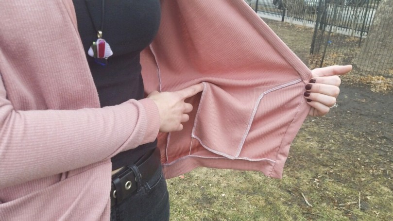 driftless cardigan thread chain