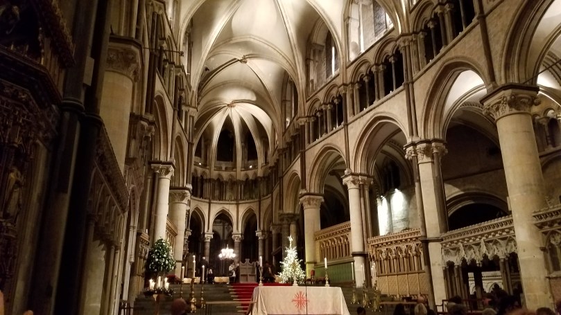 inside canterbury cathedral