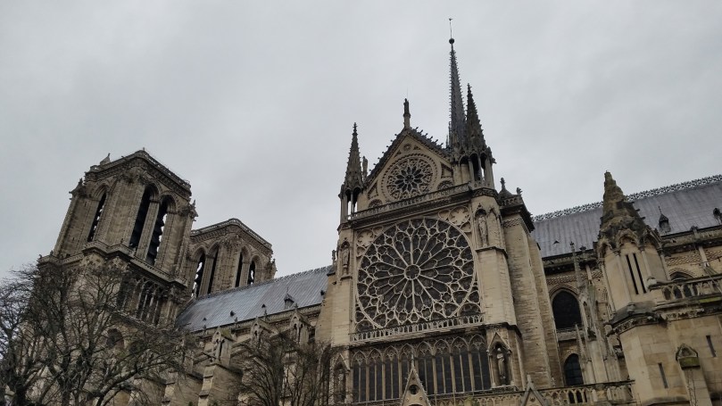 outside notre dame