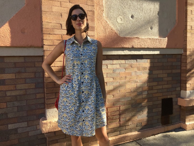 alder shirt dress grainline