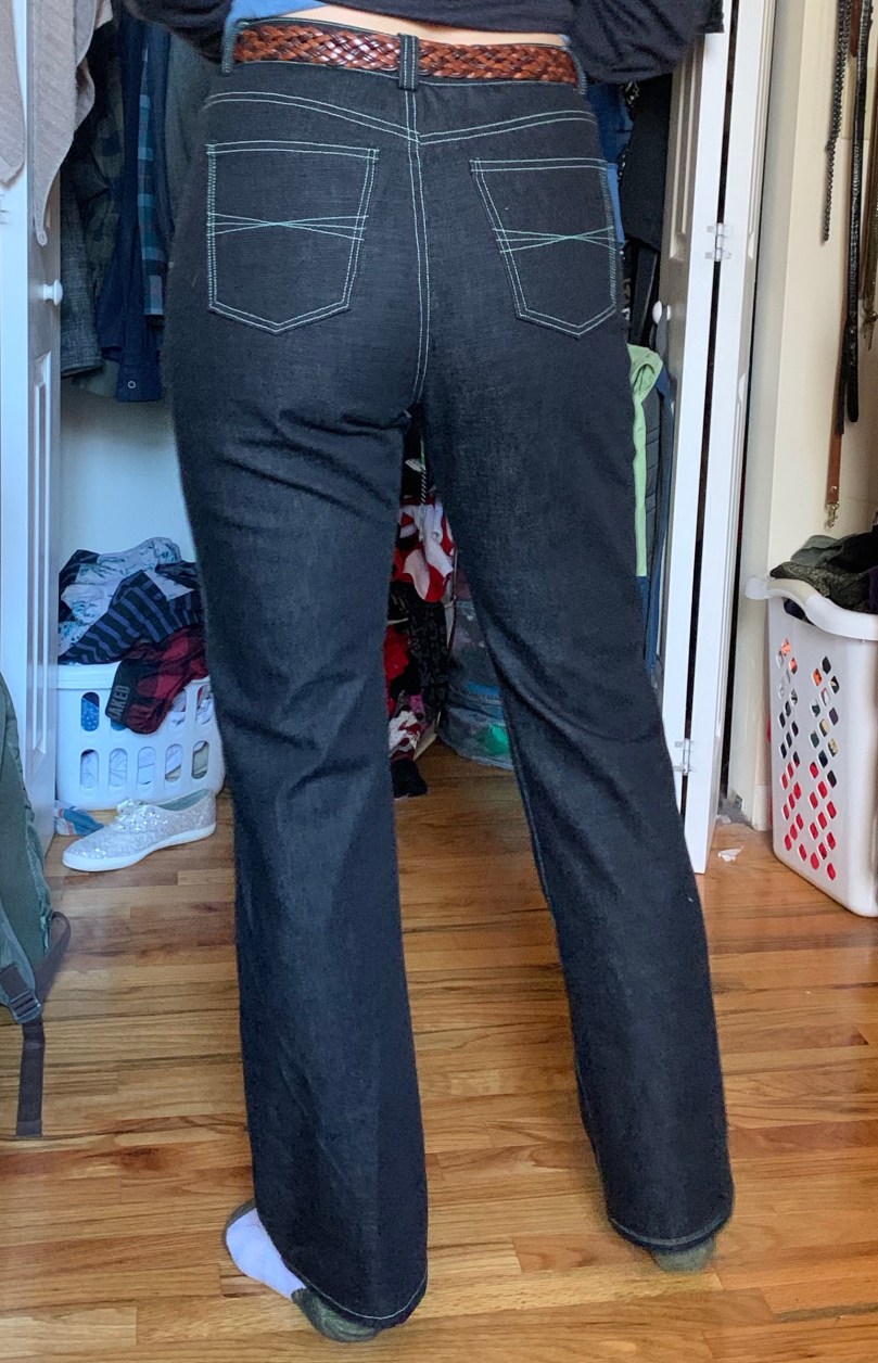 MN dawn jeans straight leg with belt