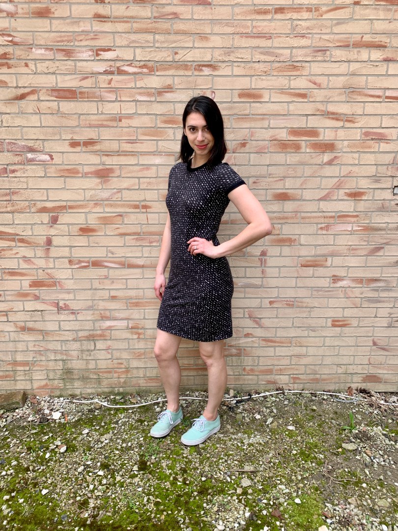 true bias rio ringer dress side